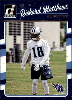 2016 Donruss #282 Rishard Matthews Front