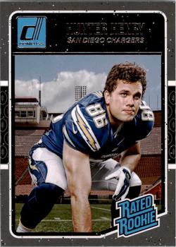 2016 Donruss #369 Hunter Henry Front