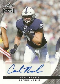 2016 Leaf Draft - Autographs #A-CN1 Carl Nassib Front