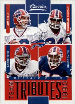 2016 Panini Classics - Team Tributes #9 Andre Reed / Thurman Thomas / Bruce Smith / Jim Kelly Front