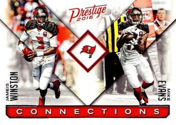 2016 Panini Prestige - Connections #20 Jameis Winston / Mike Evans Front