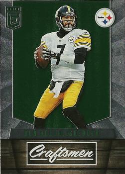 2016 Donruss Elite - Craftsmen Green #CM-BR Ben Roethlisberger Front