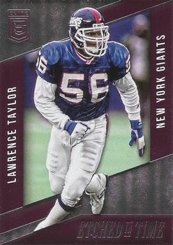 2016 Donruss Elite - Etched in Time Purple #ET-LT Lawrence Taylor Front