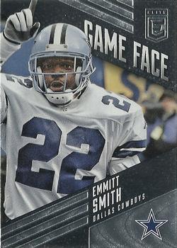 2016 Donruss Elite - Game Face #GF-ES Emmitt Smith Front