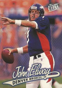 1997 Ultra - Reebok Green #334 John Elway Front