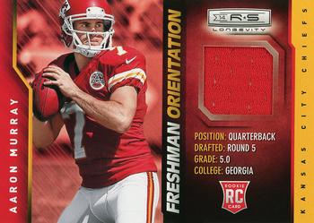 2014 Panini Rookies & Stars - Freshman Orientation Materials #FO-AM Aaron Murray Front