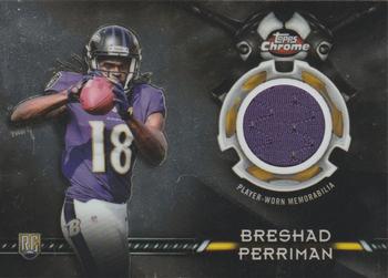 2015 Topps Chrome - Rookie Relics Retail #TCRR-BP Breshad Perriman Front