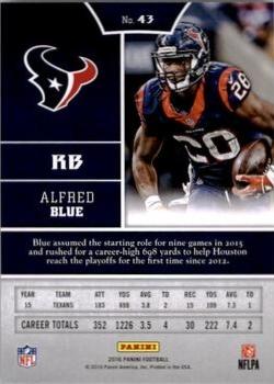 2016 Panini - Knight's Templar Foil #43 Alfred Blue Back