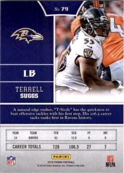 2016 Panini - Red #79 Terrell Suggs Back