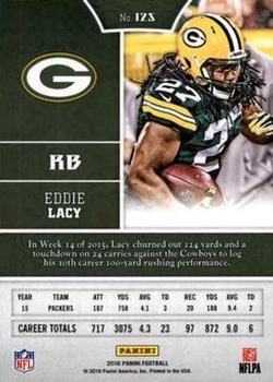 2016 Panini - Red #125 Eddie Lacy Back