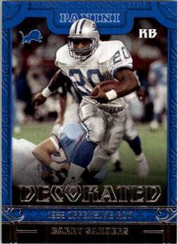 2016 Panini - Decorated #10 Barry Sanders Front