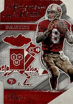 2016 Panini - Knights of the Round Die Cuts #2 Steve Young Front