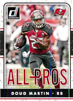 2016 Donruss - All-Pros #3 Doug Martin Front