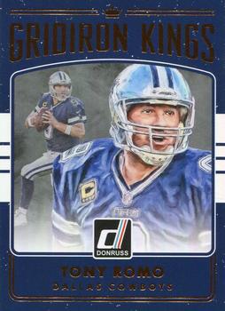 2016 Donruss - Gridiron Kings #1 Tony Romo Front