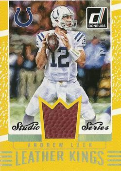 2016 Donruss - Leather Kings Studio #2 Andrew Luck Front