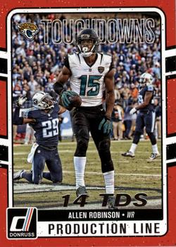 2016 Donruss - Production Line Touchdowns #7 Allen Robinson Front