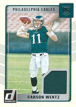 2016 Donruss - Rookie Threads #3 Carson Wentz Front