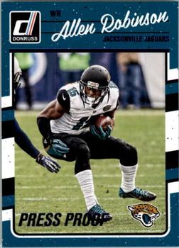 2016 Donruss - Press Proofs Blue #136 Allen Robinson Front