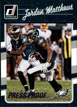 2016 Donruss - Press Proofs Blue #230 Jordan Matthews Front