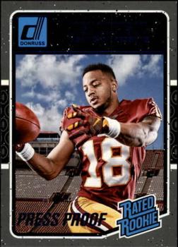 2016 Donruss - Press Proofs Blue #378 Josh Doctson Front