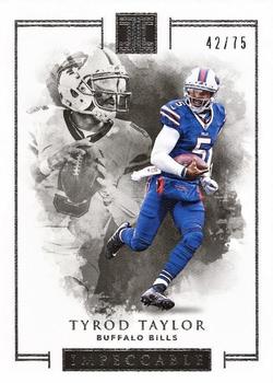 2016 Panini Impeccable #15 Tyrod Taylor Front