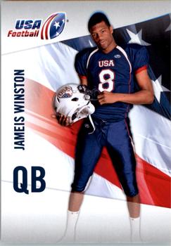 2012 Upper Deck USA Football #26 Jameis Winston Front