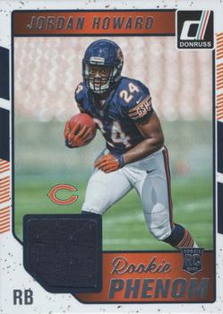 2016 Donruss - Rookie Phenom Jersey Relics #6 Jordan Howard Front