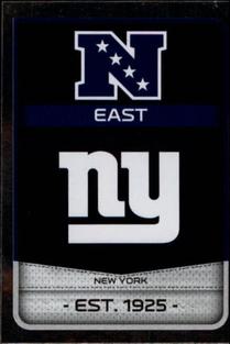 2016 Panini NFL Sticker Collection #266 New York Giants Logo Front