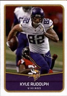 2016 Panini NFL Sticker Collection #342 Kyle Rudolph Front