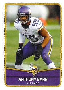 2016 Panini NFL Sticker Collection #343 Anthony Barr Front