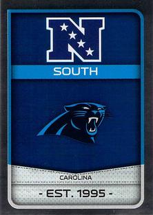 2016 Panini NFL Sticker Collection #378 Carolina Panthers Logo Front