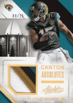 2016 Panini Absolute - Canton Absolute Jerseys Prime #3 Allen Robinson Front