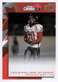 2014 Upper Deck USA Football - Team Canada #C-22 Louis-Philippe St-Amant Front