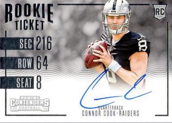 2016 Panini Contenders #346 Connor Cook Front