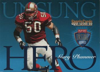 1998 Playoff Unsung Heroes #26 Gary Plummer Front