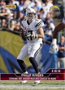 2016 Panini Instant #40 Philip Rivers Front
