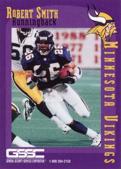 1997 Minnesota Vikings Police #NNO2 Robert Smith Front