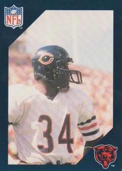 1988 NFL Properties Walter Payton Commemorative #52 The Top 10 Average Per Carry Days Front
