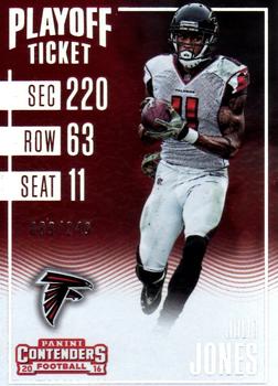 2016 Panini Contenders - Playoff Ticket #41 Julio Jones Front