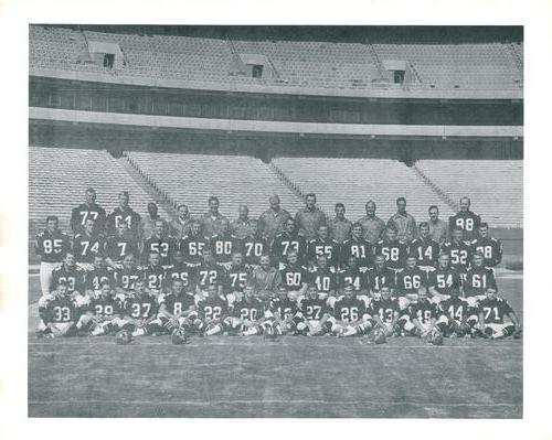 1967 Atlanta Falcons Picture Pack #NNO Team Card Front