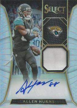 2016 Panini Select - Autographed Materials Prizm #AM-AH Allen Hurns Front