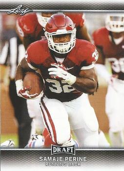 2017 Leaf Draft #59 Samaje Perine Front