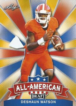 2017 Leaf Draft - All-American Gold #AA-09 Deshaun Watson Front