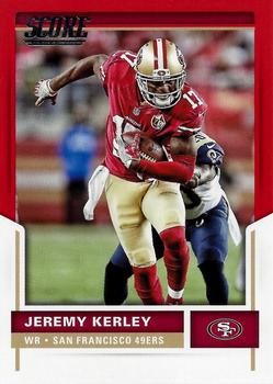 2017 Score - Red #309 Jeremy Kerley Front