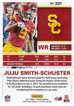 2017 Score - Red #331 JuJu Smith-Schuster Back