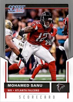 2017 Score - Scorecard #90 Mohamed Sanu Front