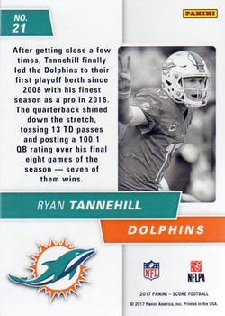 2017 Score - Signal Callers #21 Ryan Tannehill Back