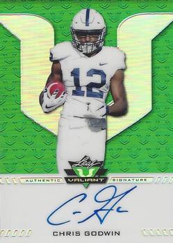 2017 Leaf Valiant #BA-CG1 Chris Godwin Front