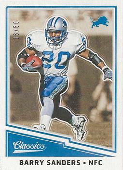 2017 Panini Classics - Blank Back #125 Barry Sanders Front