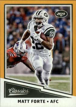 2017 Panini Classics - Glossy (Gold Border) #42 Matt Forte Front